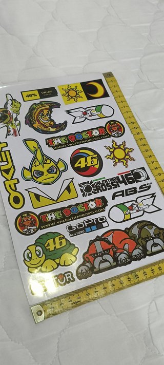 Pegatinas Valentino Rossi VR46 The Doctor