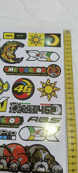 Pegatinas Valentino Rossi VR46 The Doctor