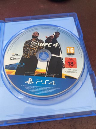 UFC 4 PS4 (PlayStation 4) EA Sports