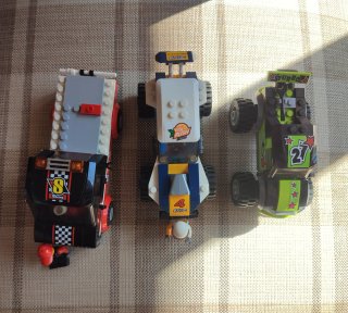 Lego 60055/60084/60218 - Set 3 Veicoli.