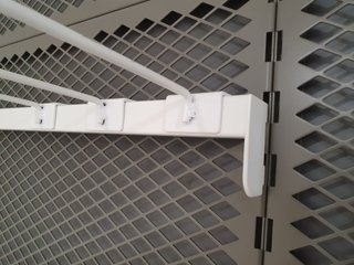 Panel perforado rombo metálico
