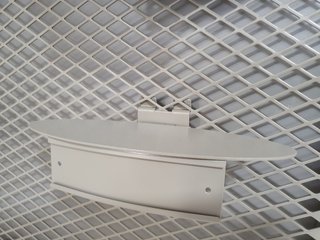 Panel perforado rombo metálico