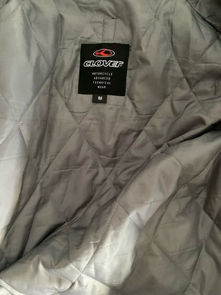 Chaqueta de moto Glover Negra