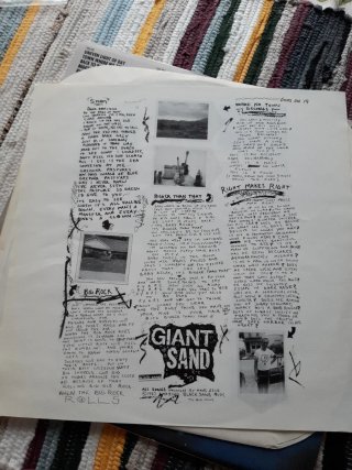 Vinilo Giant Sand Storm