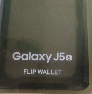 Custodia Samsung Galaxy J5 Flip Wallet Nera