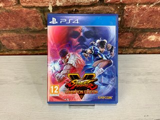 Juego PS4 Street Fighter V: Champion Edition