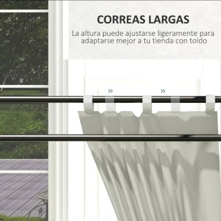 2 Paneles Laterales para Carpa Beige