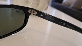 Ray-Ban Balorama Polarizadas Negro/Verde