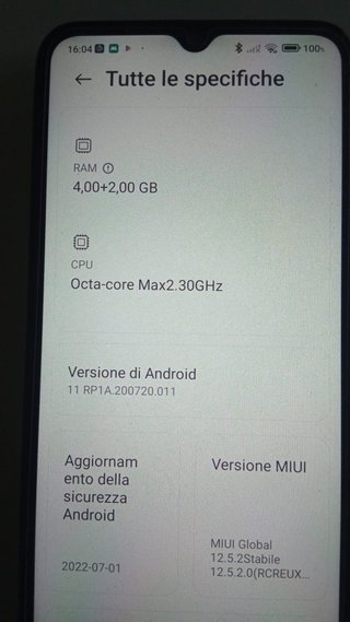Redmi 9C 4/128GB - Pari al nuovo (Batteria 100%)