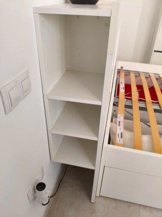 Estructura Cama Ikea + colchón 140cm