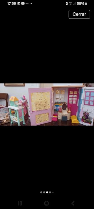 Casa de muñecas Barbie