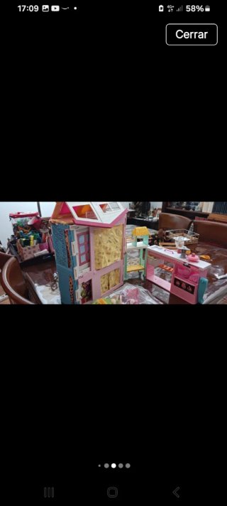 Casa de muñecas Barbie
