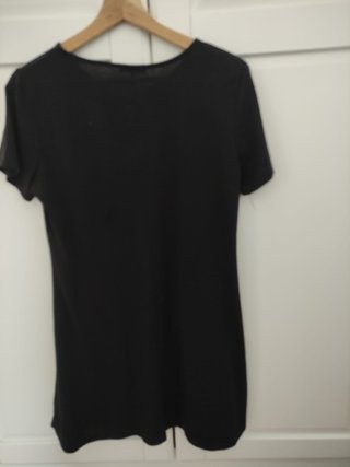 Vestido negro corto TEX talla M