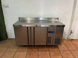 Bajo mostrador 2 puertas acero inoxidable infrico