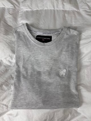 Camiseta Gris 'Good For Nothing' Talla S