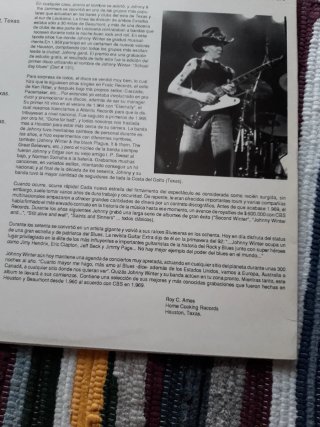 Vinilo Johnny Winter - Living in the Blues