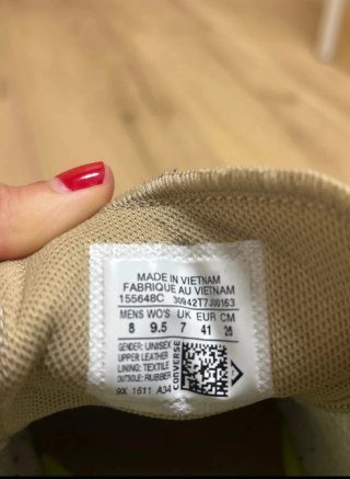 Converse Beige Talla 41