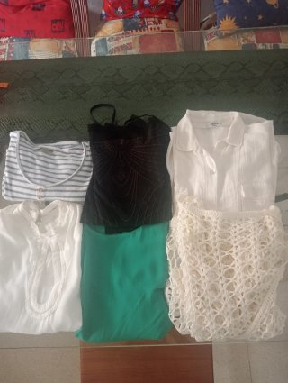 Lote 4 prendas mujer talla única