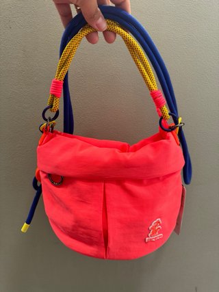 Bolso Cangroo Rojo y Azul