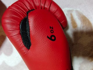 Casco y guantes de boxeo JNR