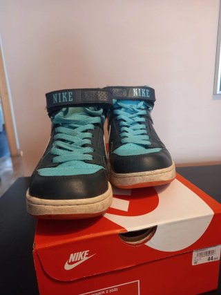 Nike Mogan Mid Zapatillas Negras y Turquesa