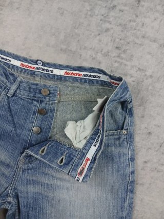 Shorts Jeans Baggy Fishbone Vintage Y2K