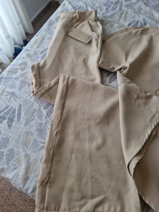 Conjunto Zara imitación beige