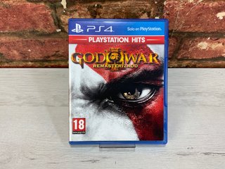 God of War III Remasterizado PS4