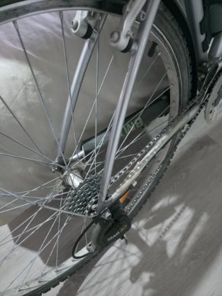 Bicicleta Btwin Montaña con silla niños incluida