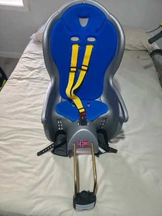 Bicicleta Btwin Montaña con silla niños incluida