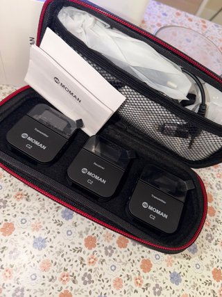 Moman C2X Digital 2.4GHz Micrófono Inalámbrico
