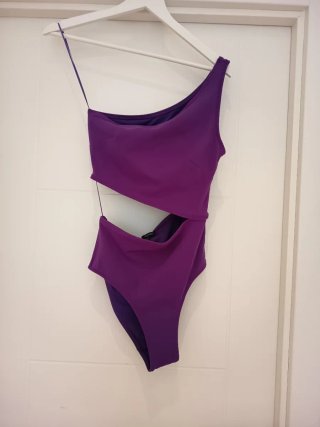 Bañador Zara Morado Talla S