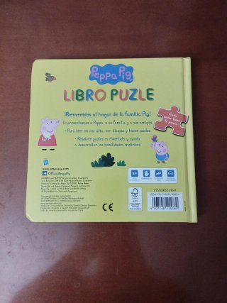 Peppa Pig Libro Puzle