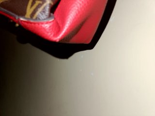 Borsa Louis Vuitton Monogram Pelle Rossa