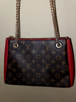 Borsa Louis Vuitton Monogram Pelle Rossa