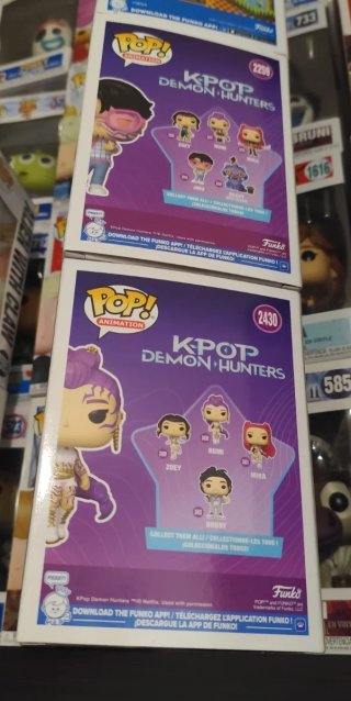 2 Funkos Pop Chase Kpop Demon Hunters