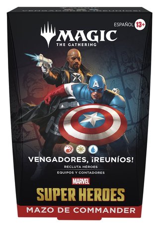 Magic The Gathering Mazos Commander Marvel
