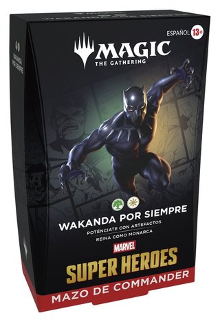 Magic The Gathering Mazos Commander Marvel
