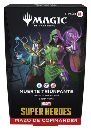 Magic The Gathering Mazos Commander Marvel