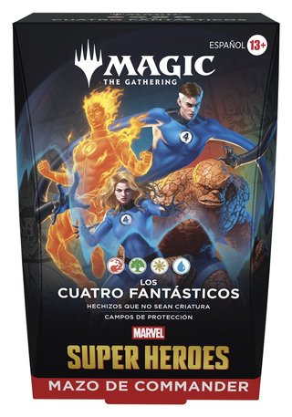 Magic The Gathering Mazos Commander Marvel