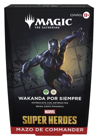 Magic The Gathering Mazos Commander Marvel