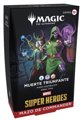 Magic The Gathering Mazos Commander Marvel