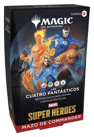 Magic The Gathering Mazos Commander Marvel