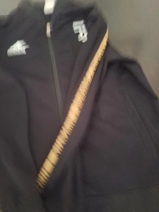 Chaqueta Adidas Juventus Negra y Dorada