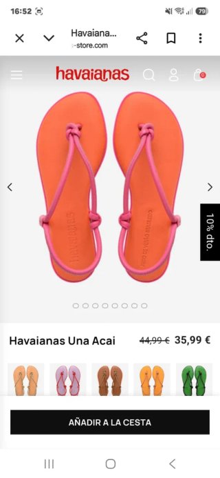 Chanclas havaiana