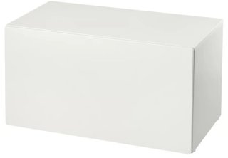 Baúl almacenaje IKEA blanco