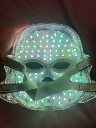 Mascarilla LED Facial Blanca