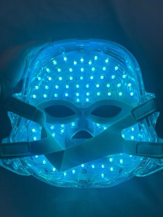 Mascarilla LED Facial Blanca
