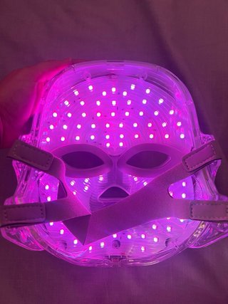Mascarilla LED Facial Blanca