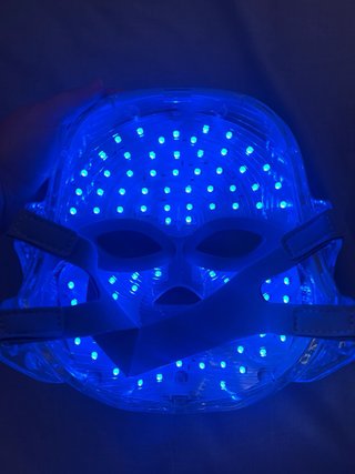 Mascarilla LED Facial Blanca